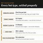 bet settler calculator